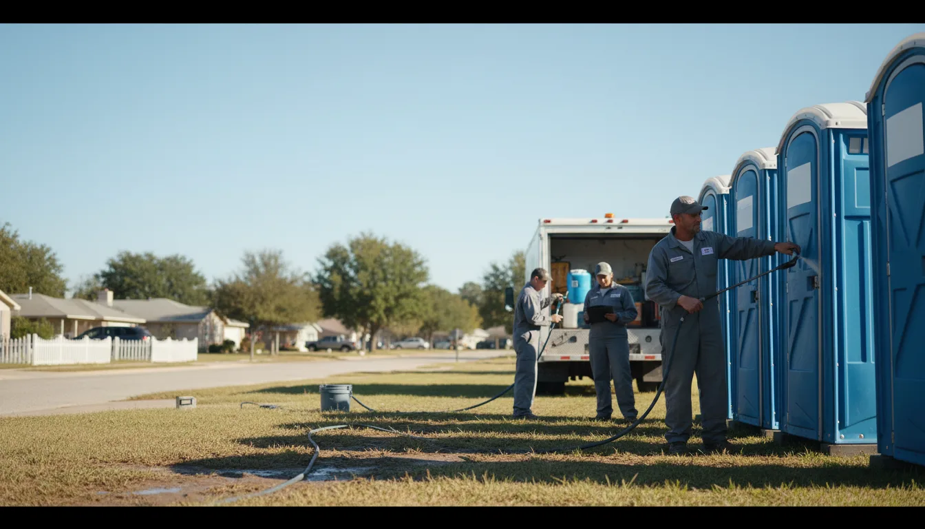 Long-Term Portable Toilet Rental in Kitts Hill, OH near me